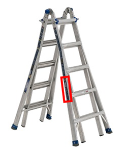 Ladder Label Location Ladder Label Location